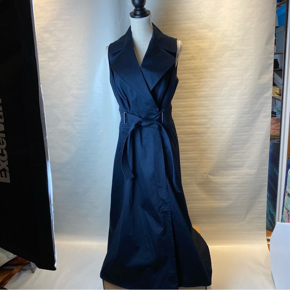 Karen Millen Navy Belted Dress